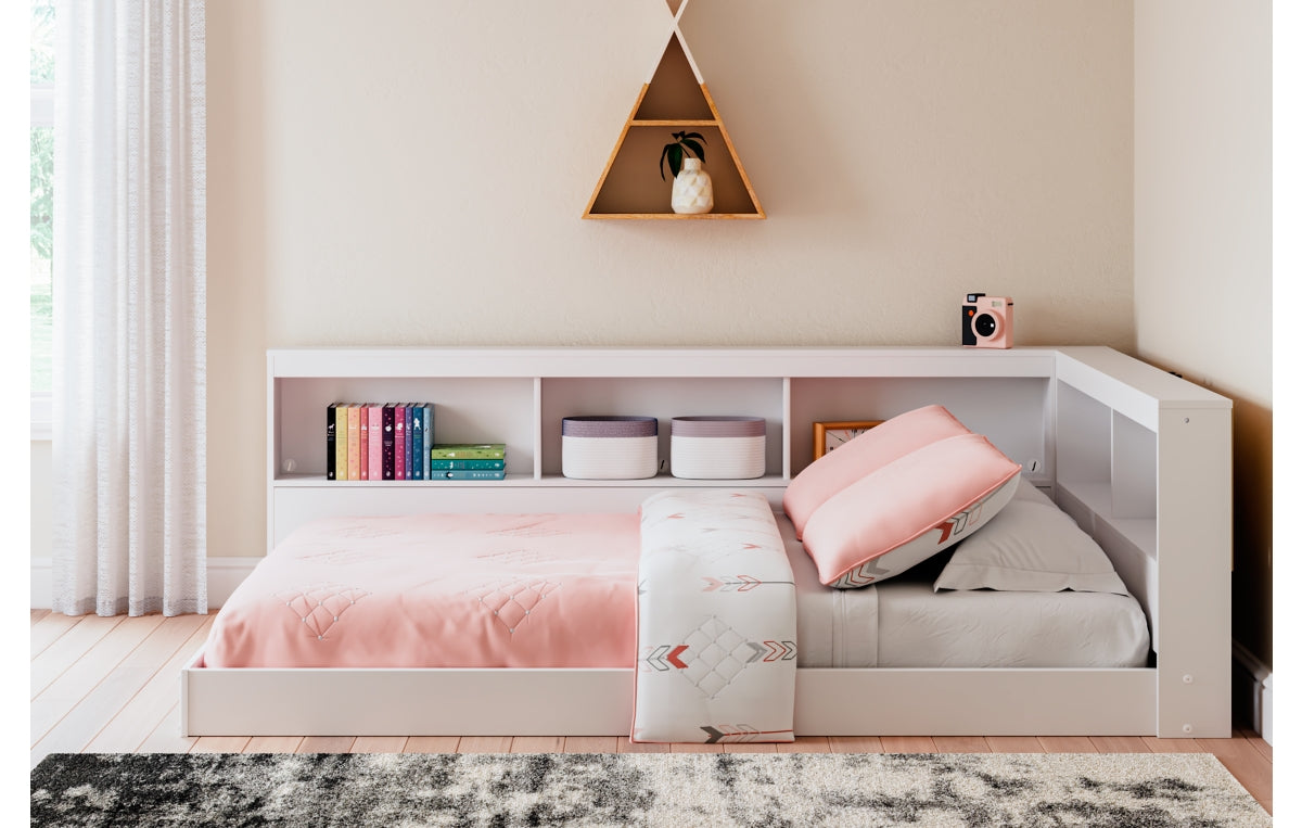 Piperton Full Bookcase Storage Bed