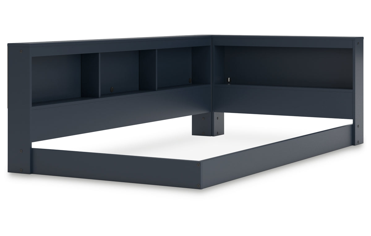 Simmenfort Twin Bookcase Storage Bed