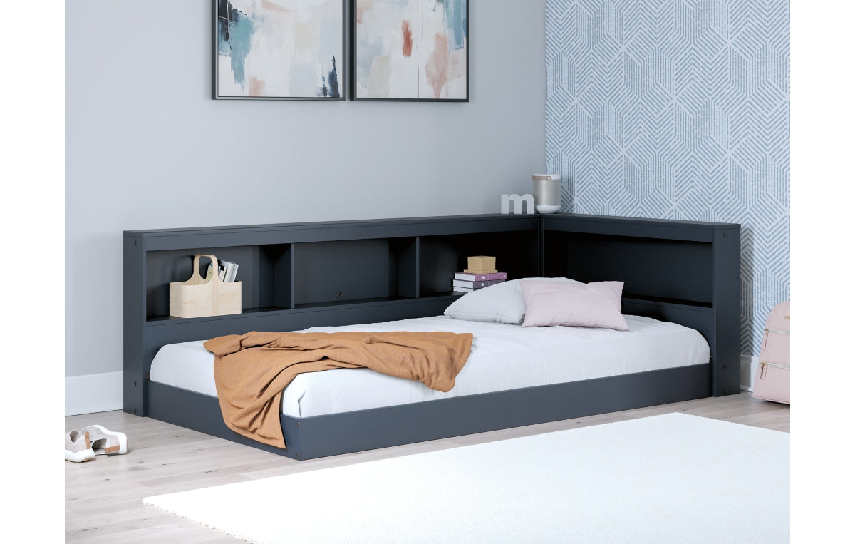 Simmenfort Twin Bookcase Storage Bed