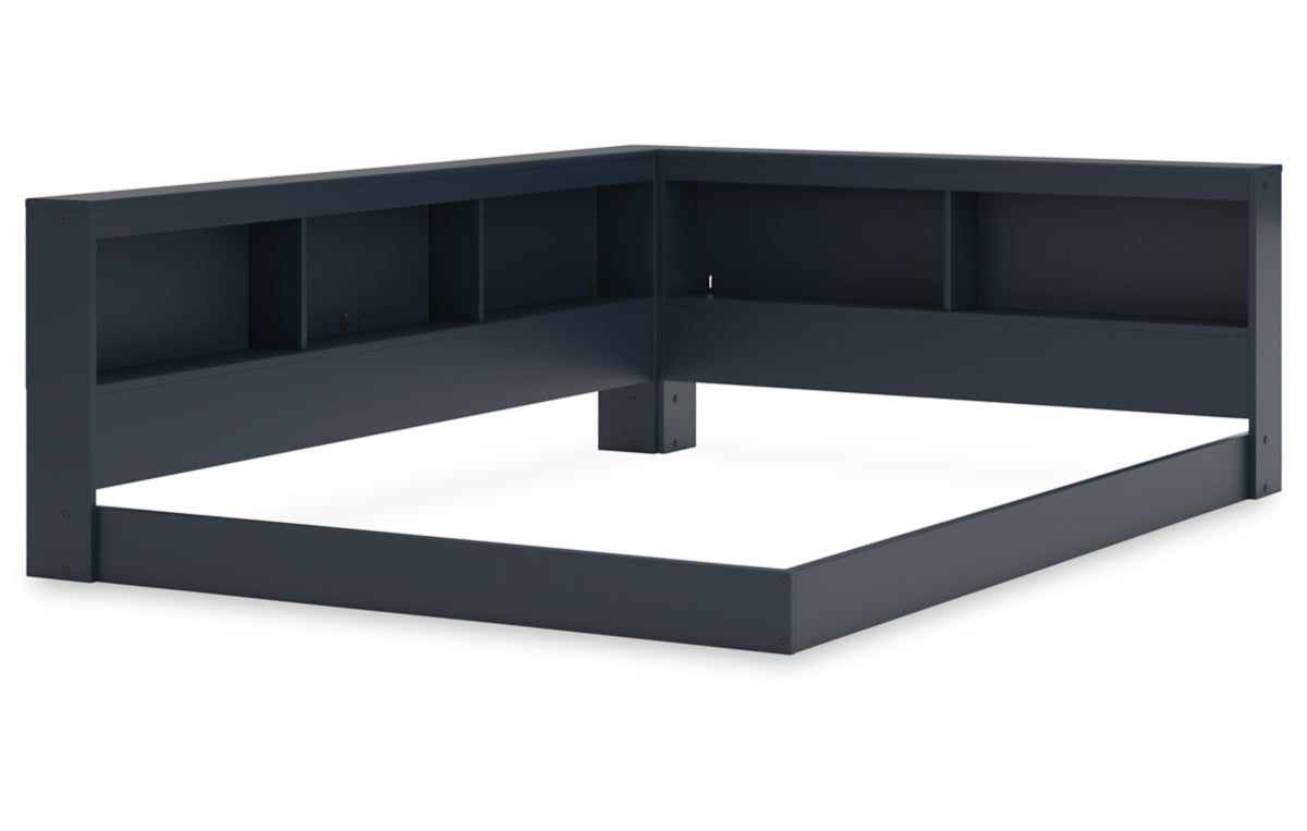 Simmenfort Full Bookcase Storage Bed