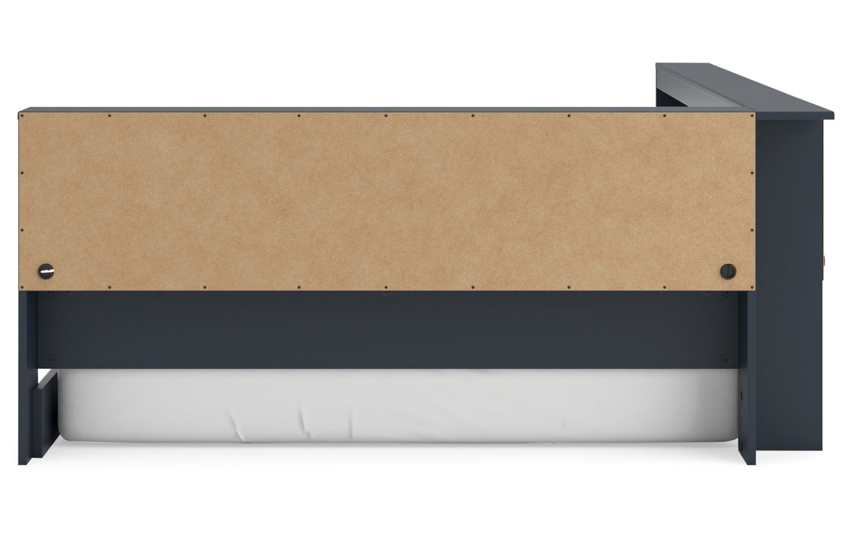 Simmenfort Full Bookcase Storage Bed
