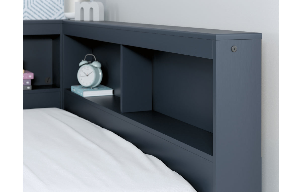 Simmenfort Full Bookcase Storage Bed