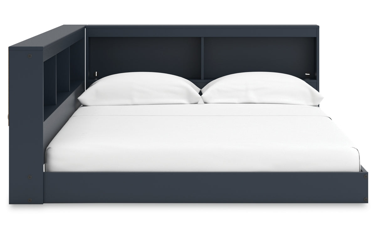 Simmenfort Full Bookcase Storage Bed