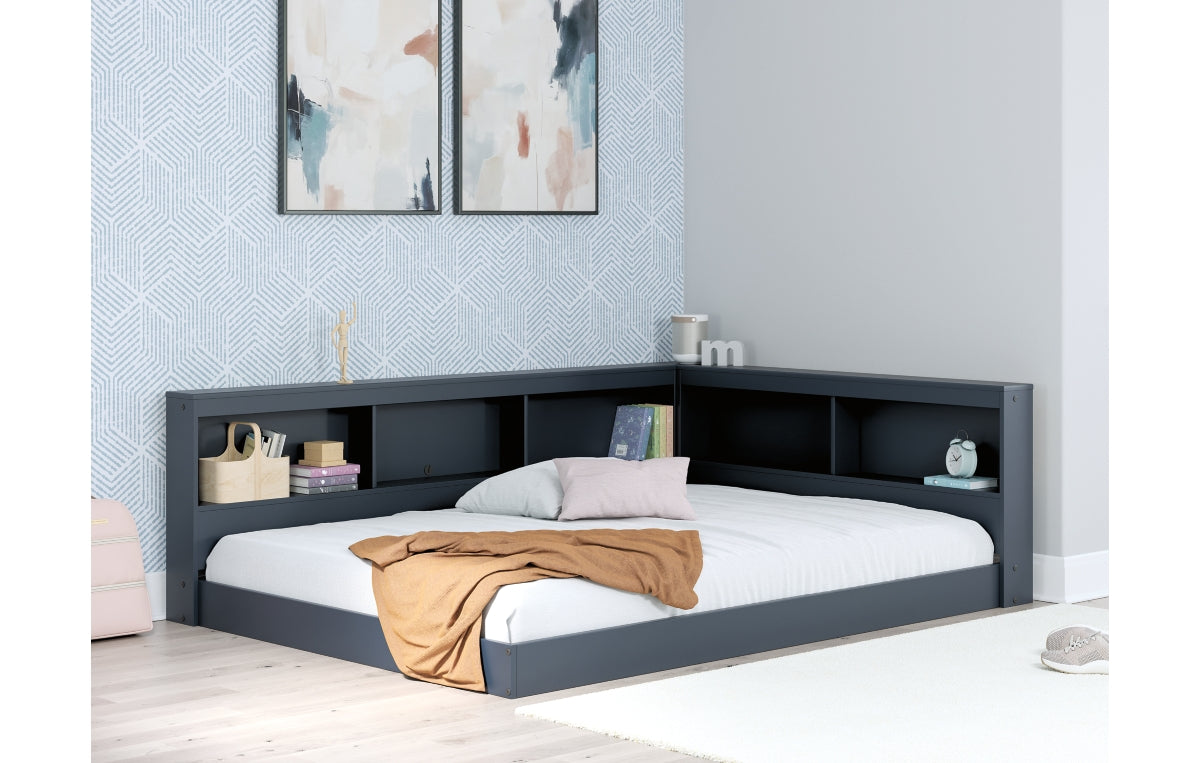Simmenfort Full Bookcase Storage Bed