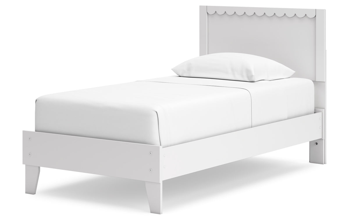 Hallityn Twin Panel Platform Bed