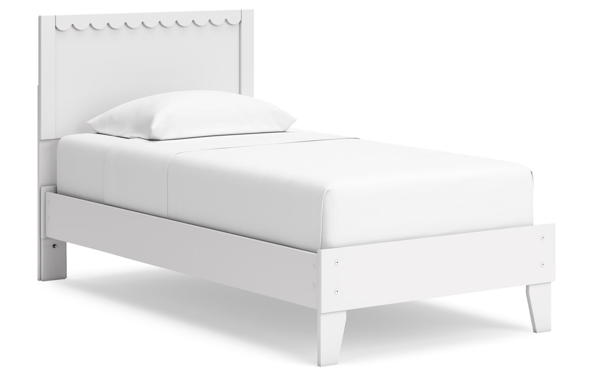Hallityn Twin Panel Platform Bed