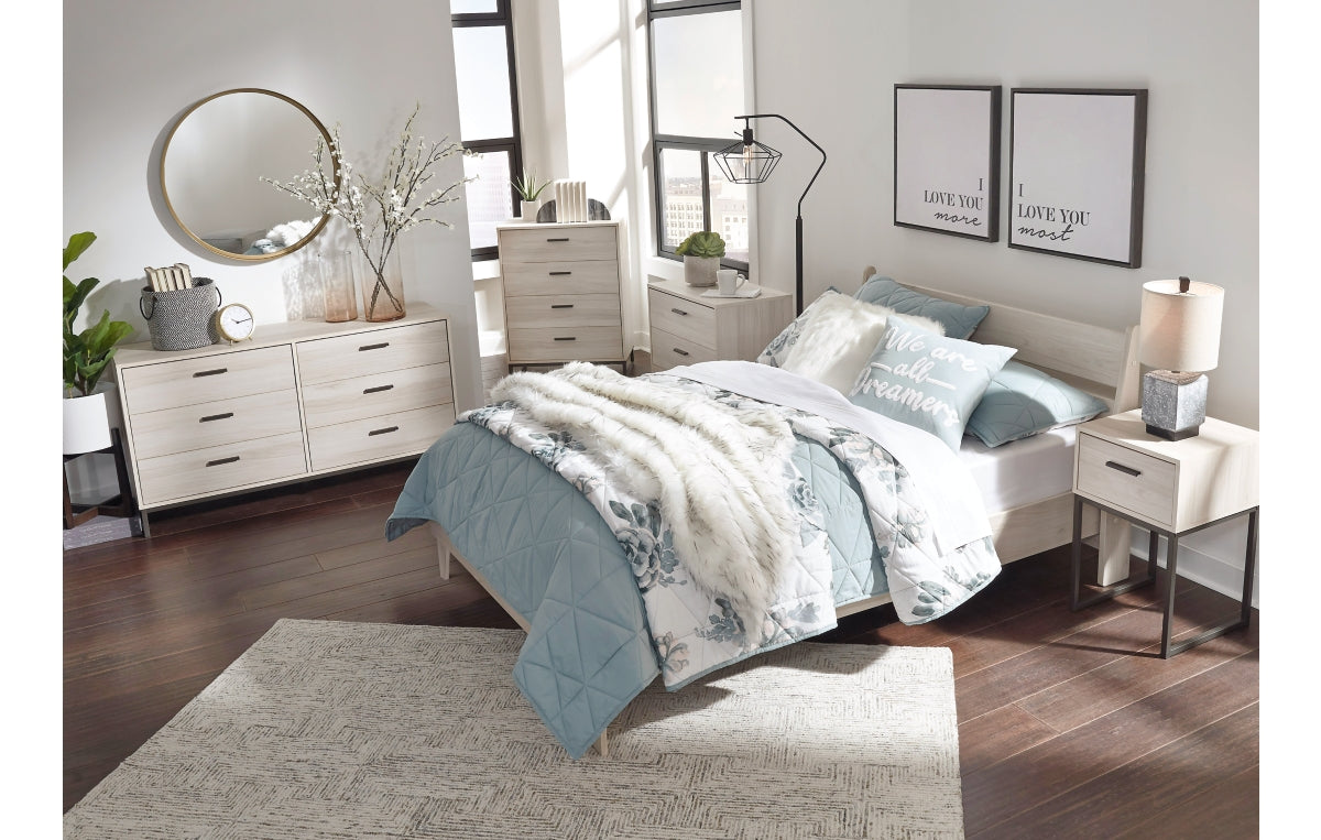 Socalle Full Panel Platform Bed