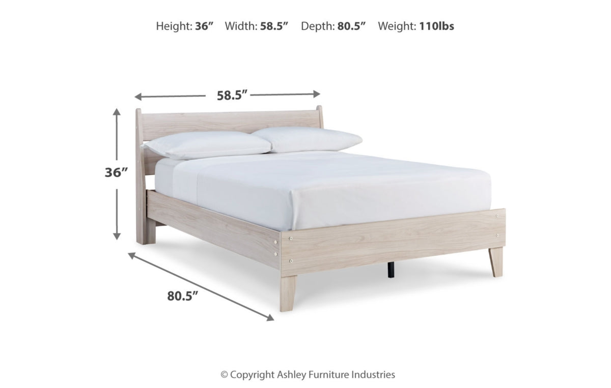 Socalle Full Panel Platform Bed
