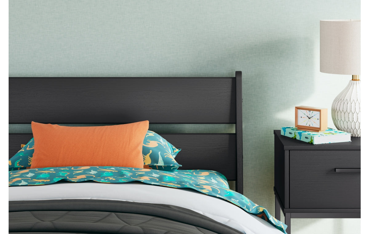 Socalle Twin Panel Platform Bed