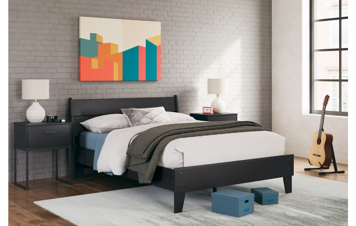 Socalle Full Panel Platform Bed