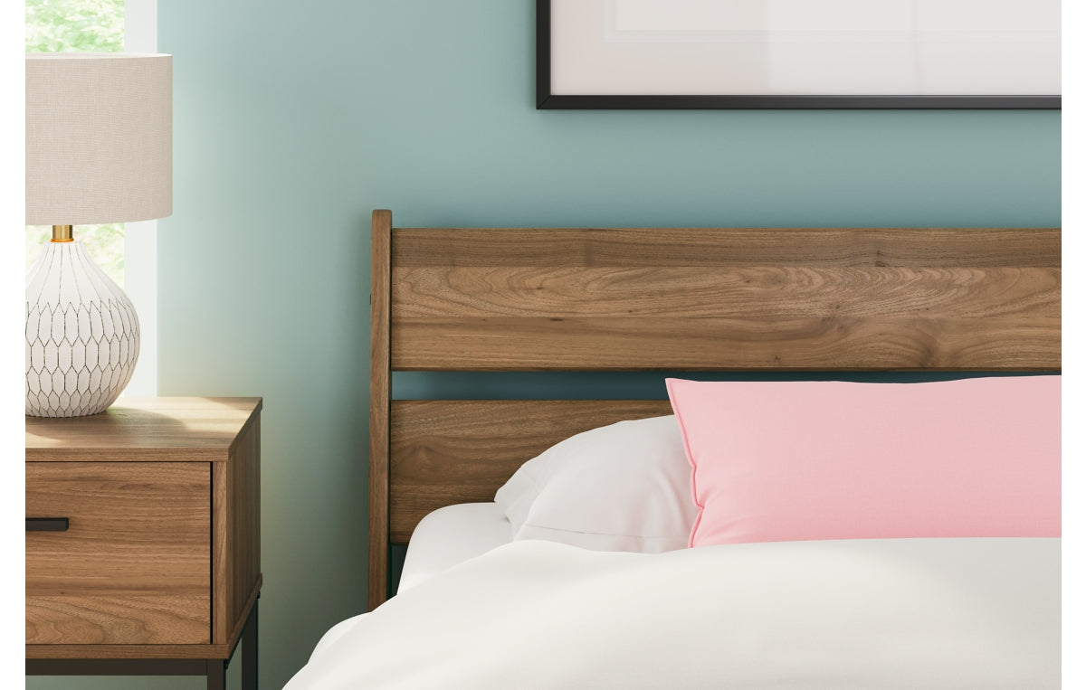 Deanlow Twin Platform Panel Bed
