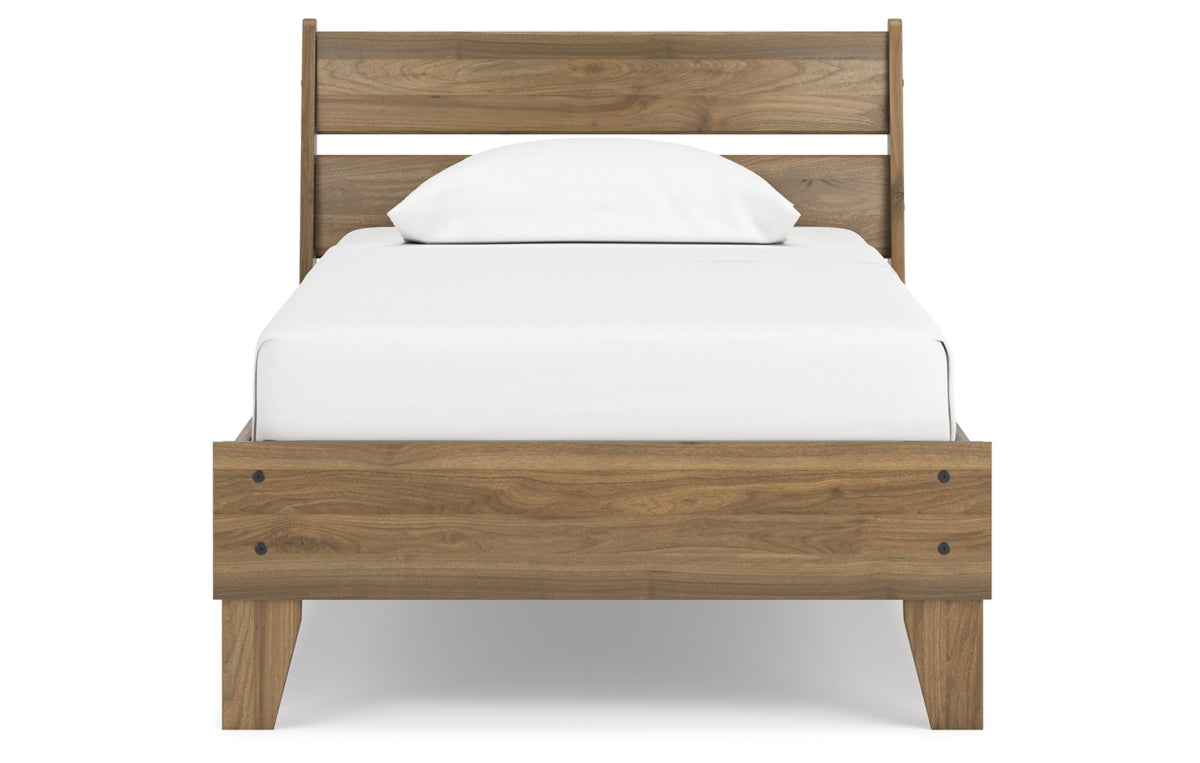 Deanlow Twin Platform Panel Bed