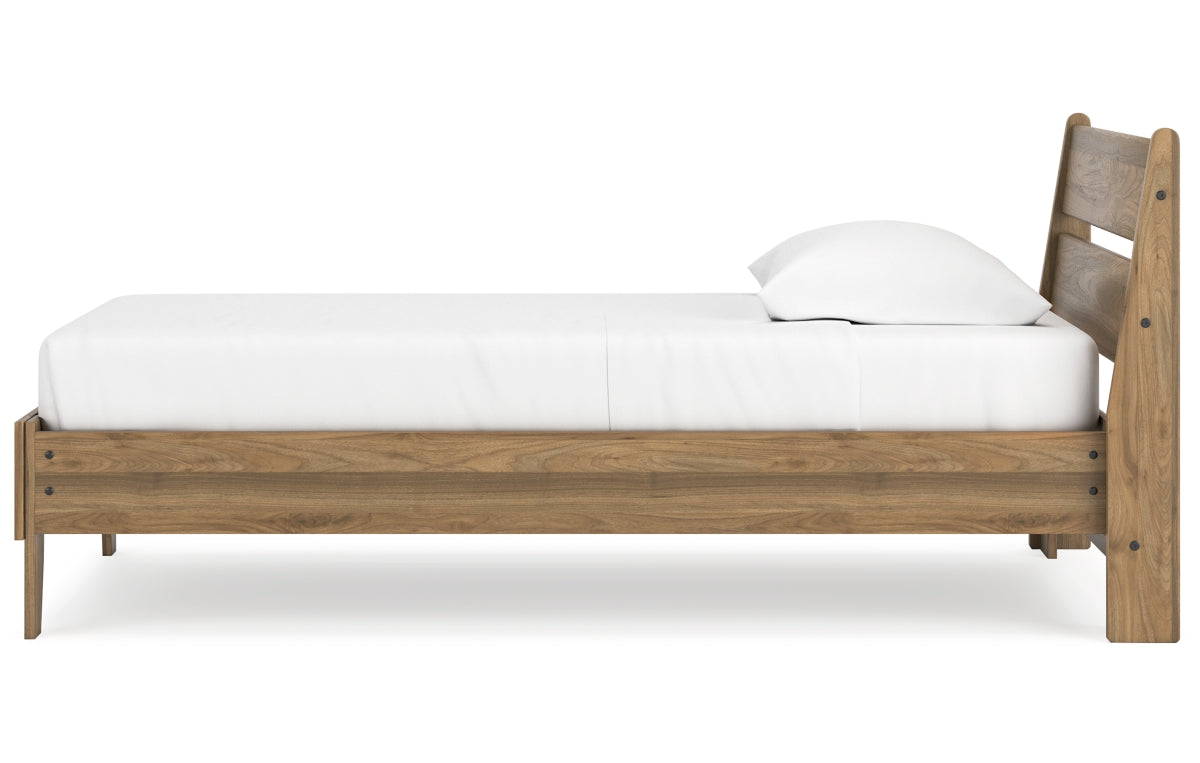 Deanlow Twin Platform Panel Bed