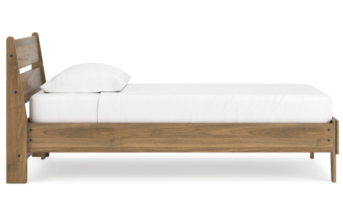 Deanlow Twin Platform Panel Bed