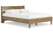 Deanlow Queen Platform Panel Bed
