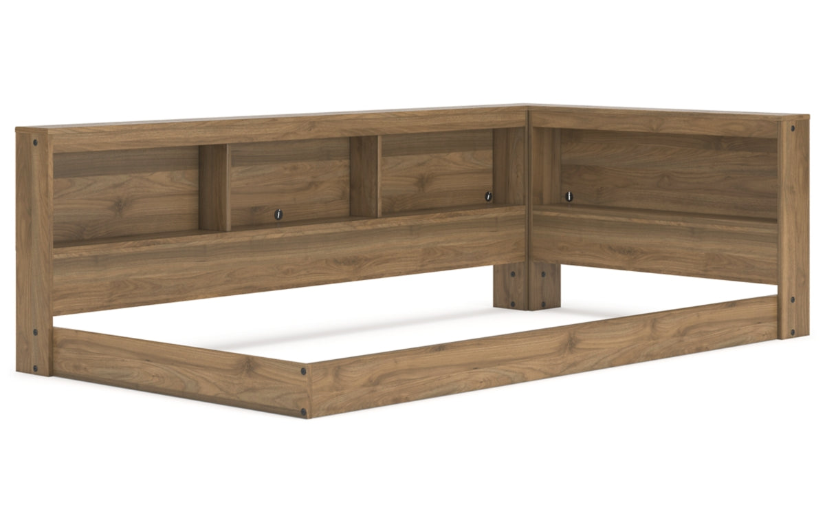 Deanlow Twin Bookcase Storage Bed