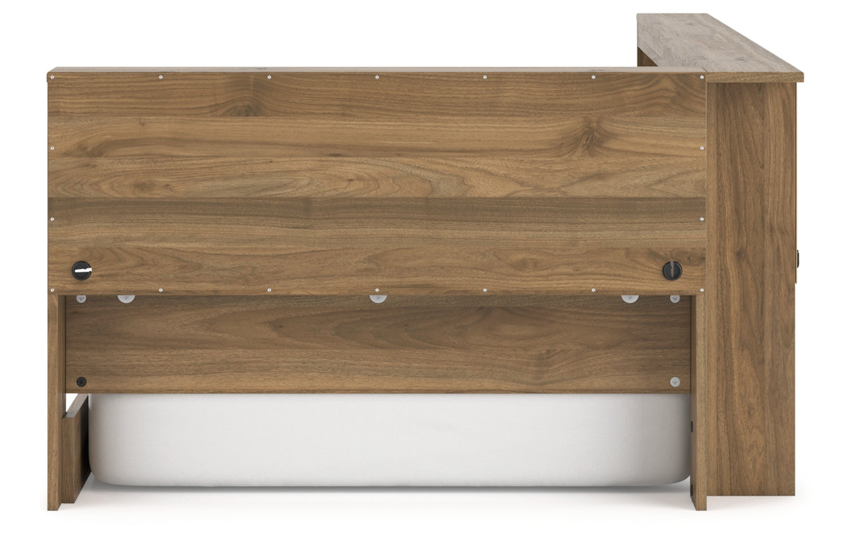 Deanlow Twin Bookcase Storage Bed