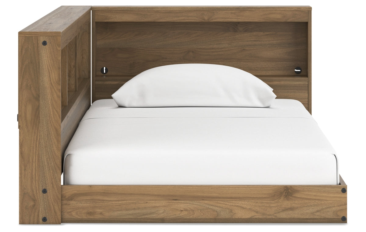 Deanlow Twin Bookcase Storage Bed
