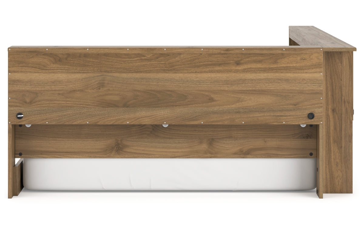 Deanlow Full Bookcase Storage Bed
