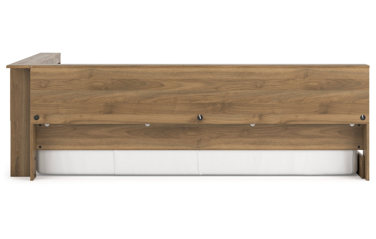 Deanlow Full Bookcase Storage Bed
