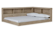 Oliah Full Bookcase Storage Bed