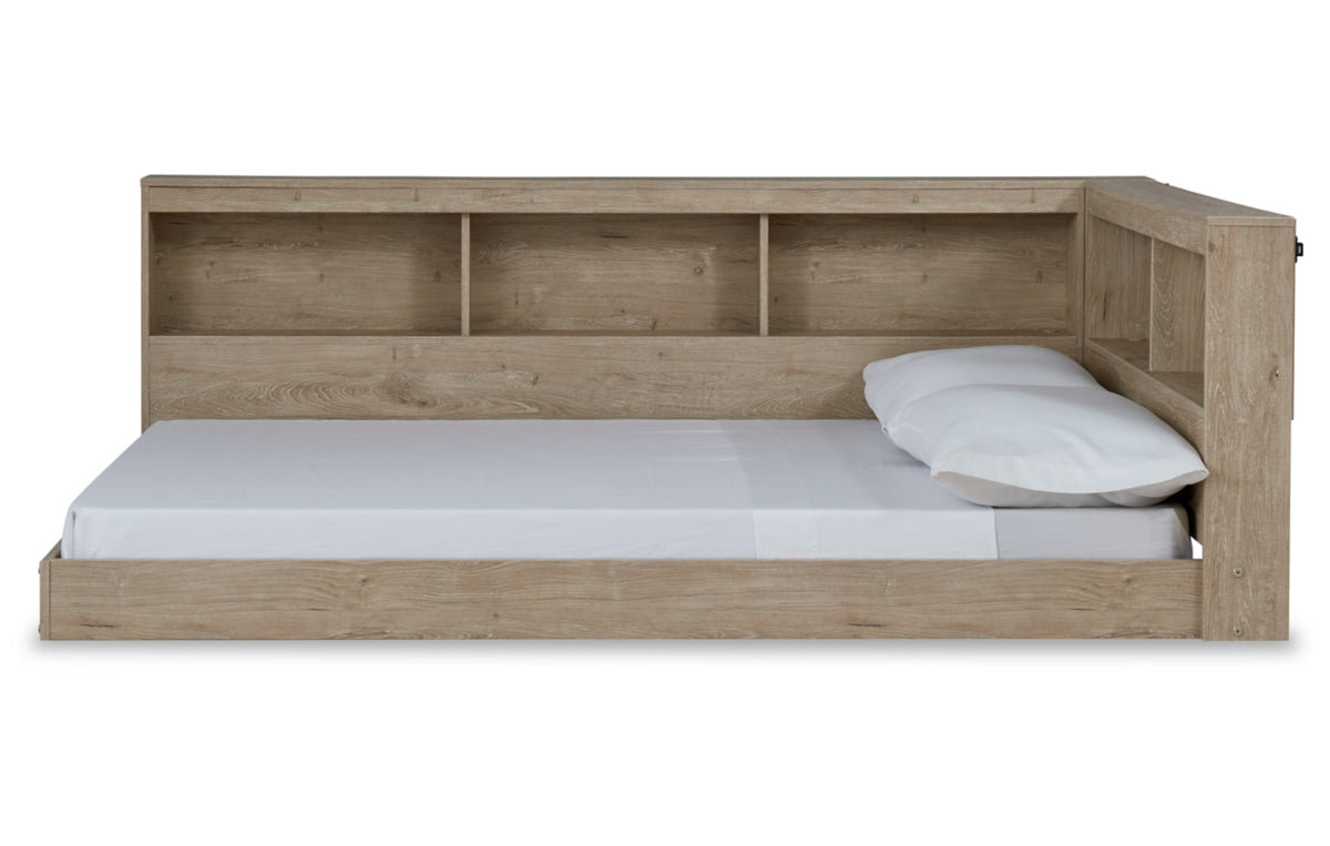 Oliah Full Bookcase Storage Bed