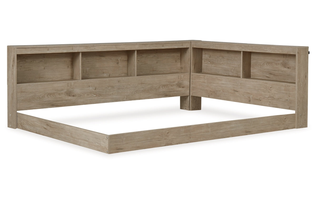 Oliah Full Bookcase Storage Bed