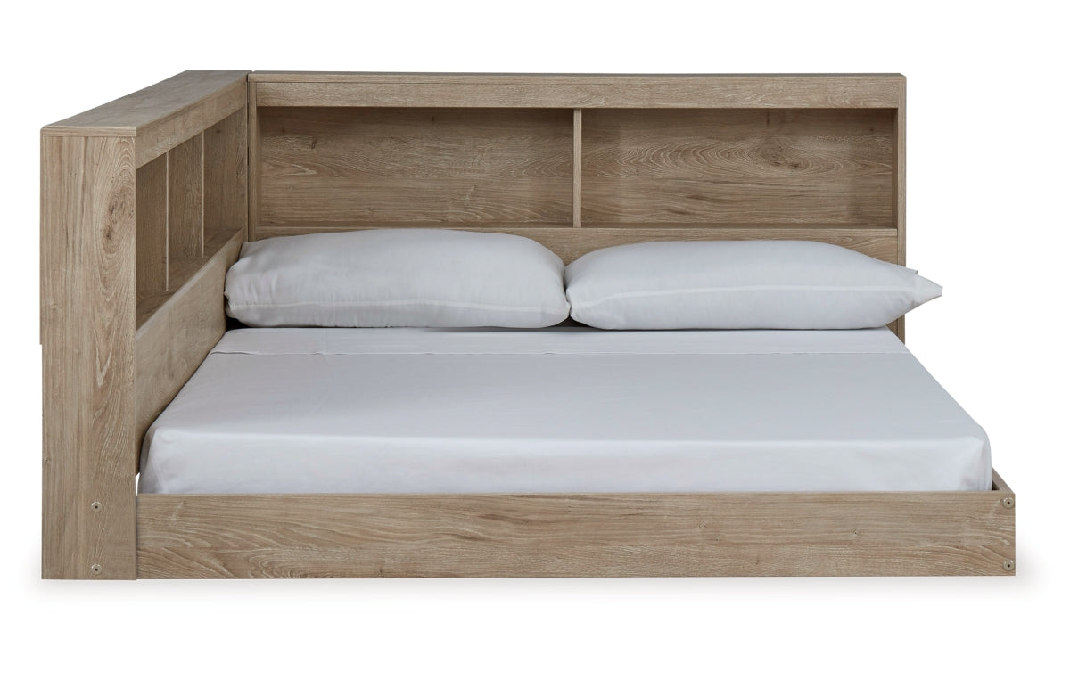 Oliah Full Bookcase Storage Bed