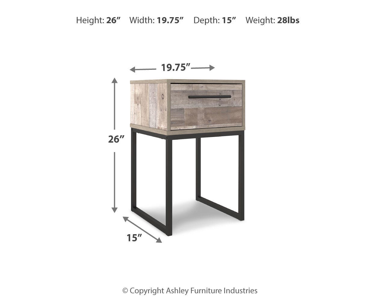 Neilsville Nightstand