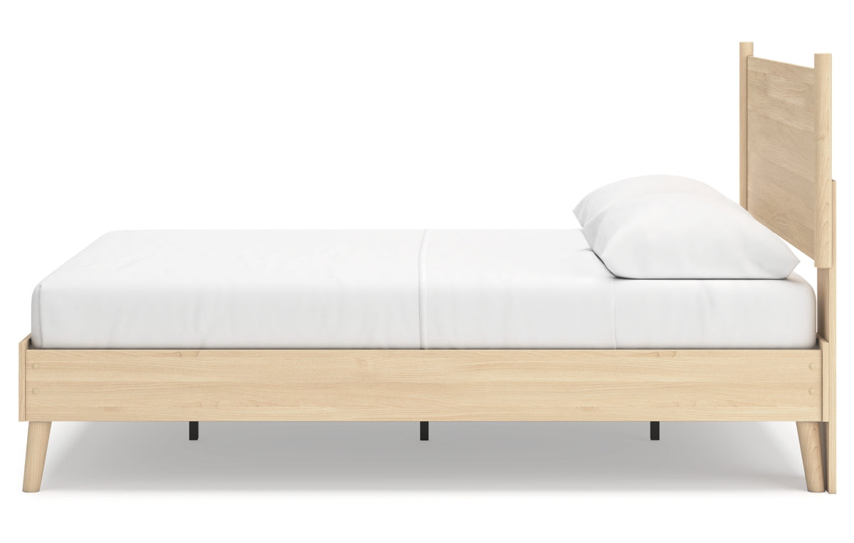 Cabinella Queen Platform Panel Bed