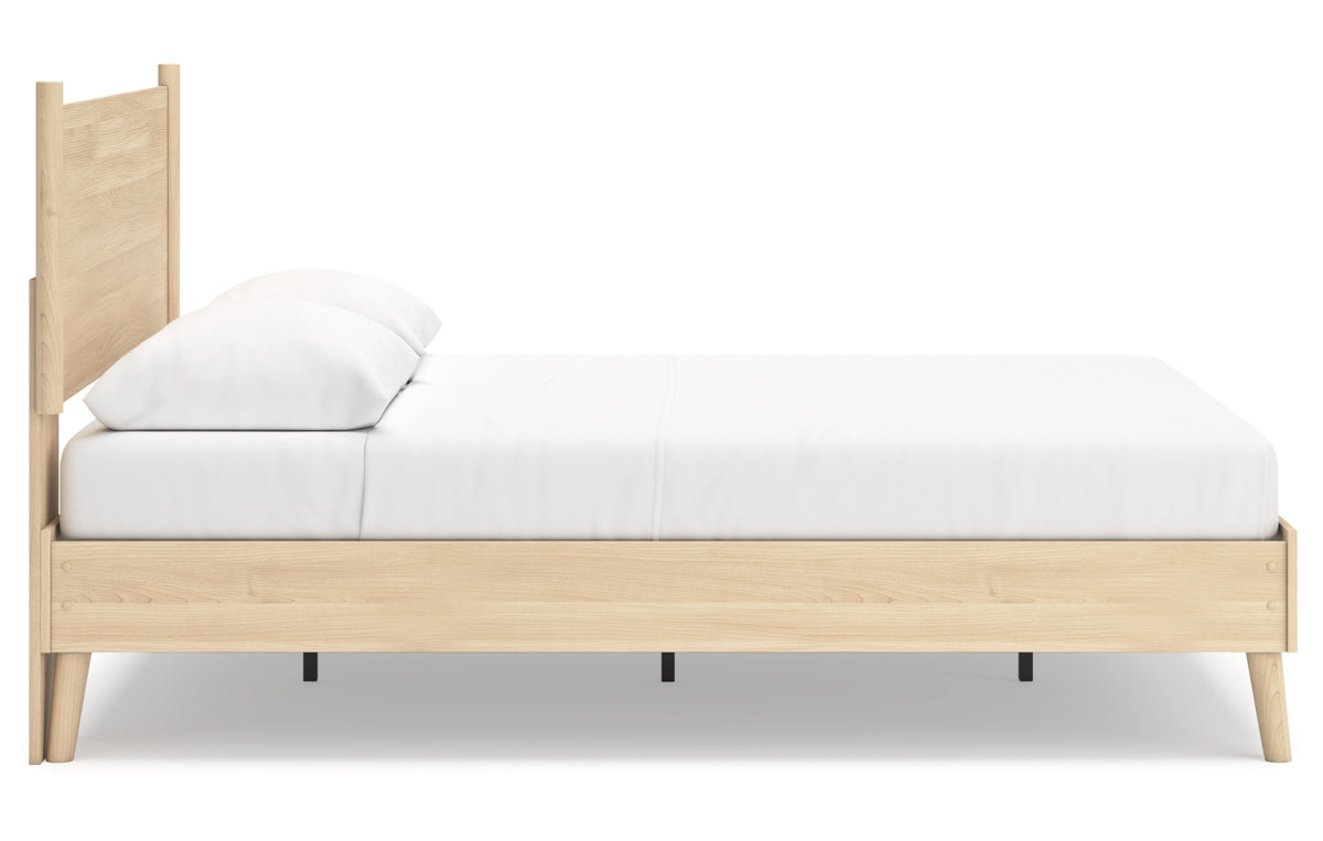 Cabinella Queen Platform Panel Bed