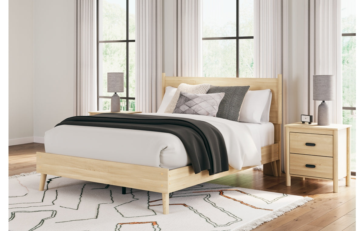 Cabinella Queen Platform Panel Bed