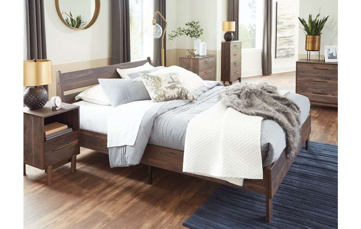 Calverson Queen Panel Platform Bed