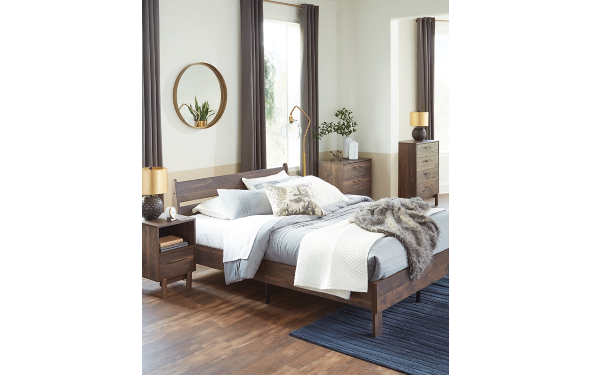 Calverson Queen Panel Platform Bed