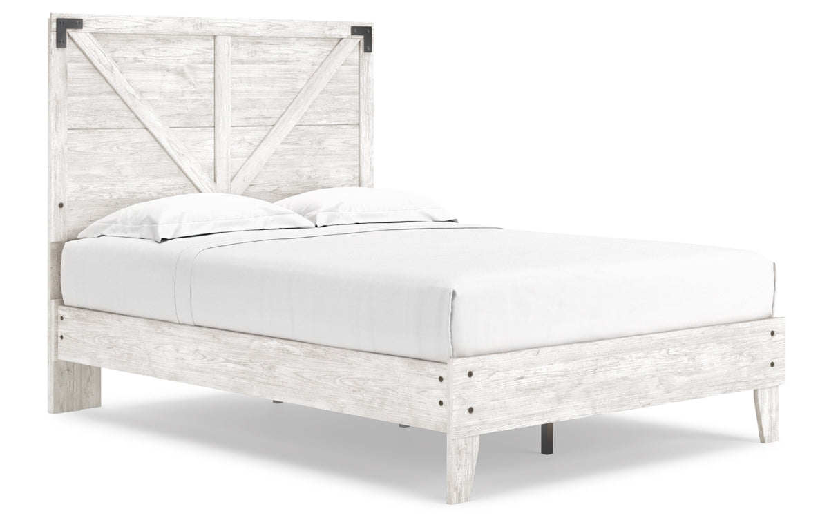 Shawburn Full Crossbuck Panel Platform Bed