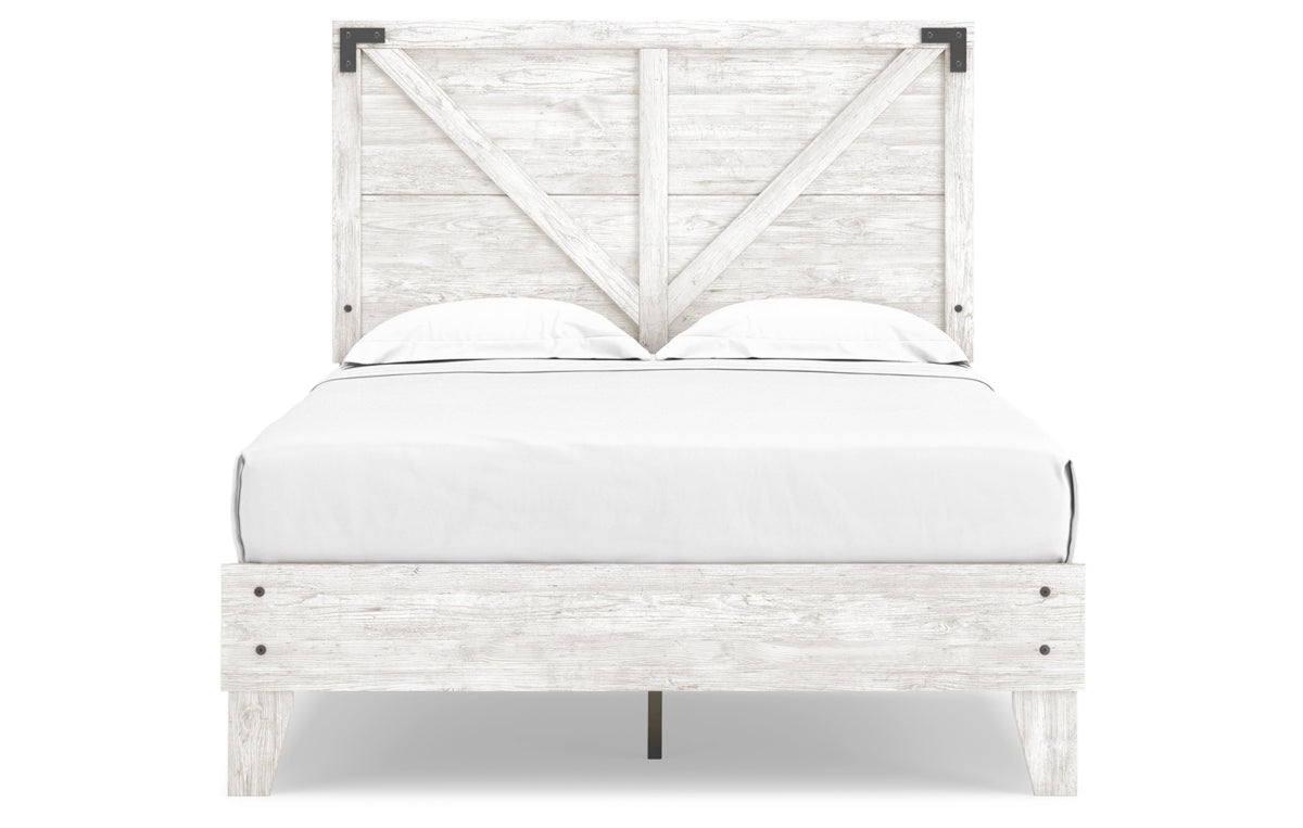 Shawburn Full Crossbuck Panel Platform Bed