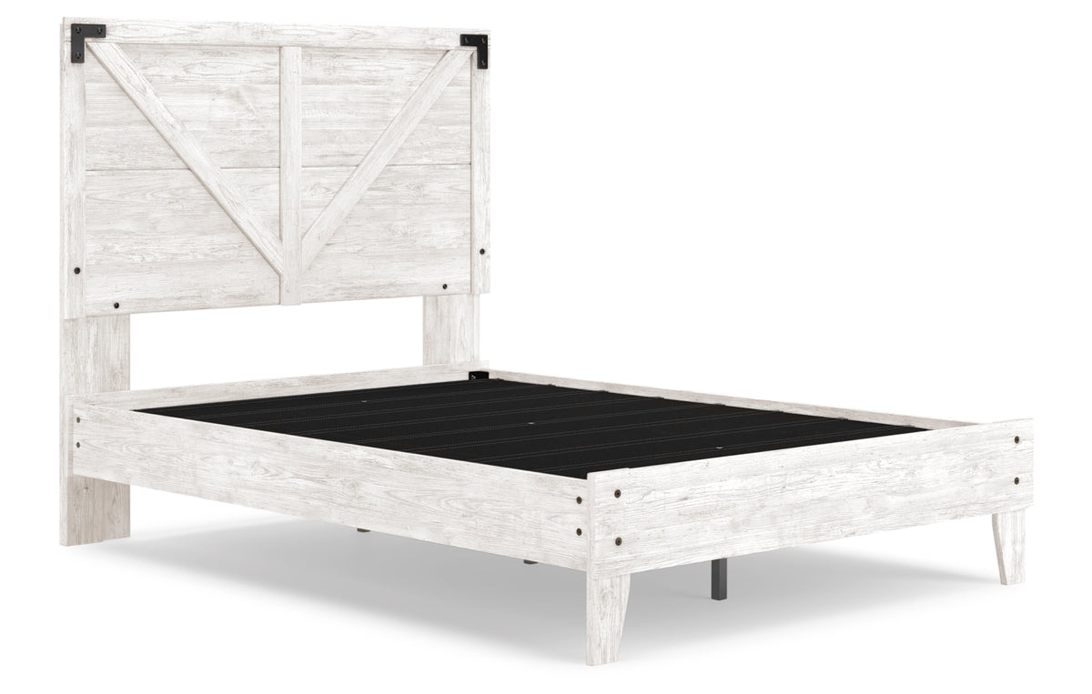 Shawburn Full Crossbuck Panel Platform Bed