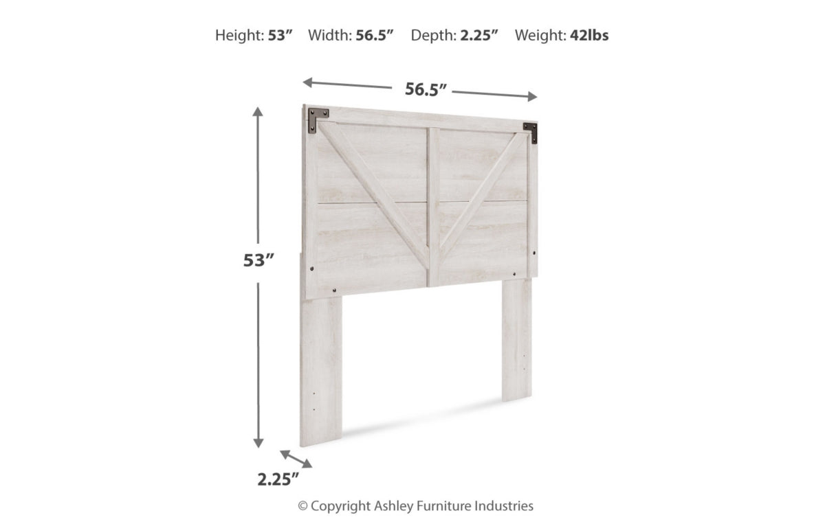 Shawburn Full Crossbuck Panel Headboard