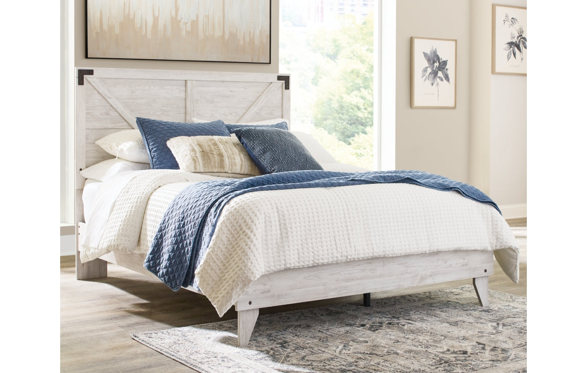Shawburn Queen Crossbuck Panel Platform Bed