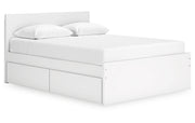 Onita Queen Panel Platform Bed with 1 Side Storage