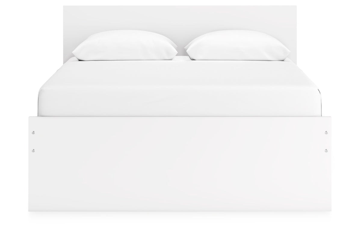 Onita Queen Panel Platform Bed with 2 Side Storage