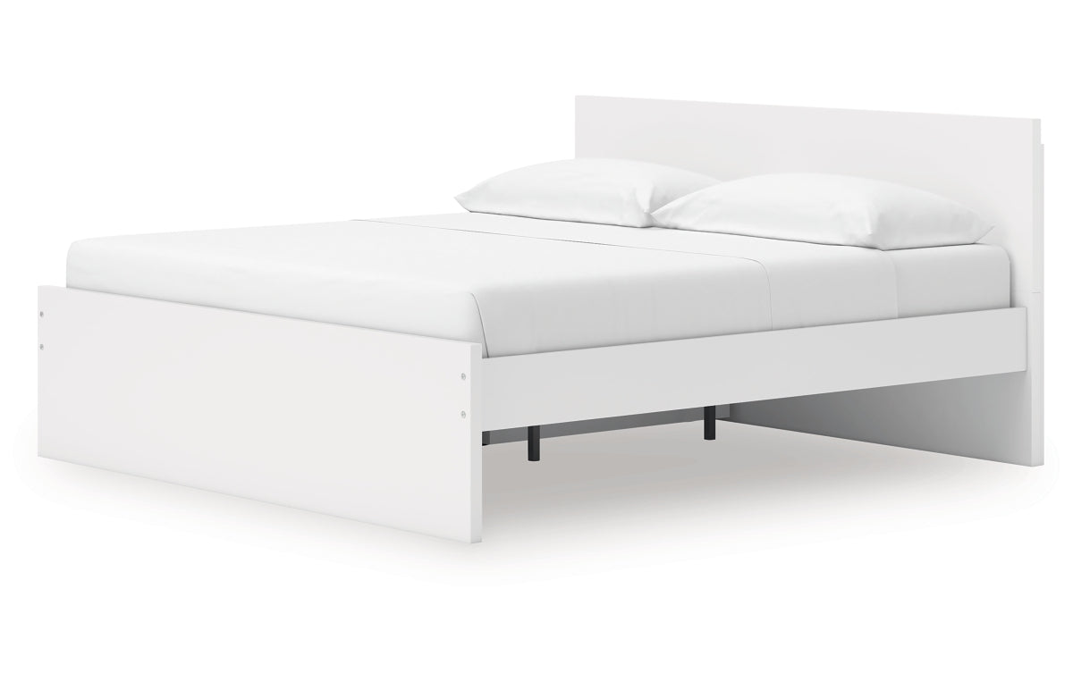 Onita King Panel Platform Bed with Storage