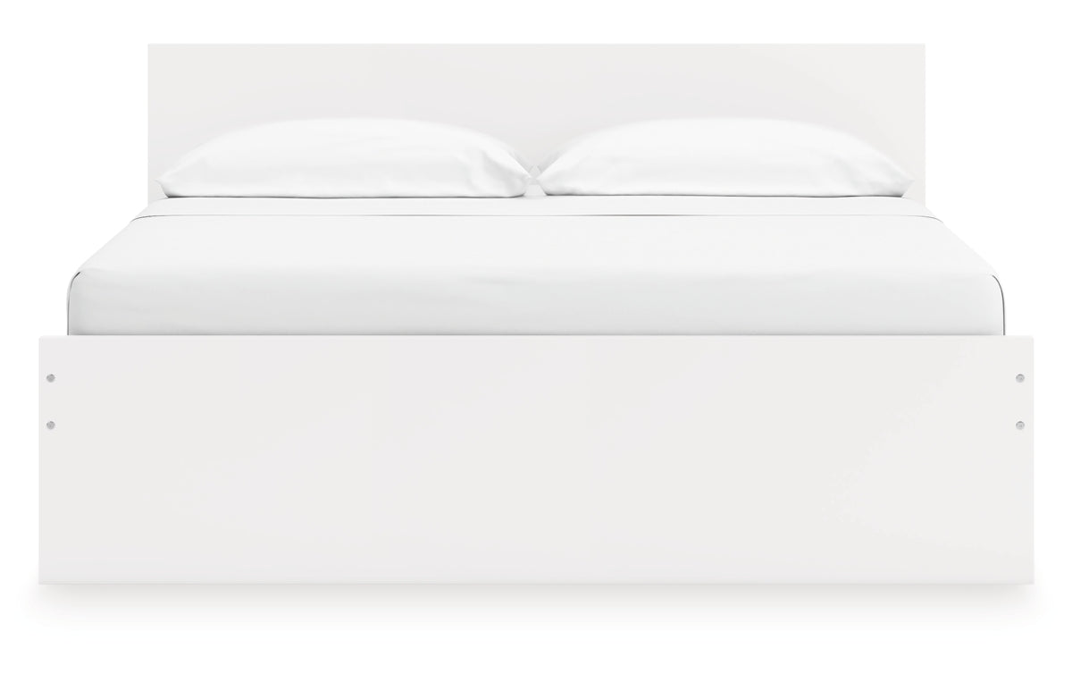 Onita King Panel Platform Bed with Storage