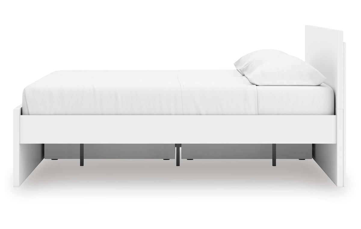 Onita King Panel Platform Bed with Storage