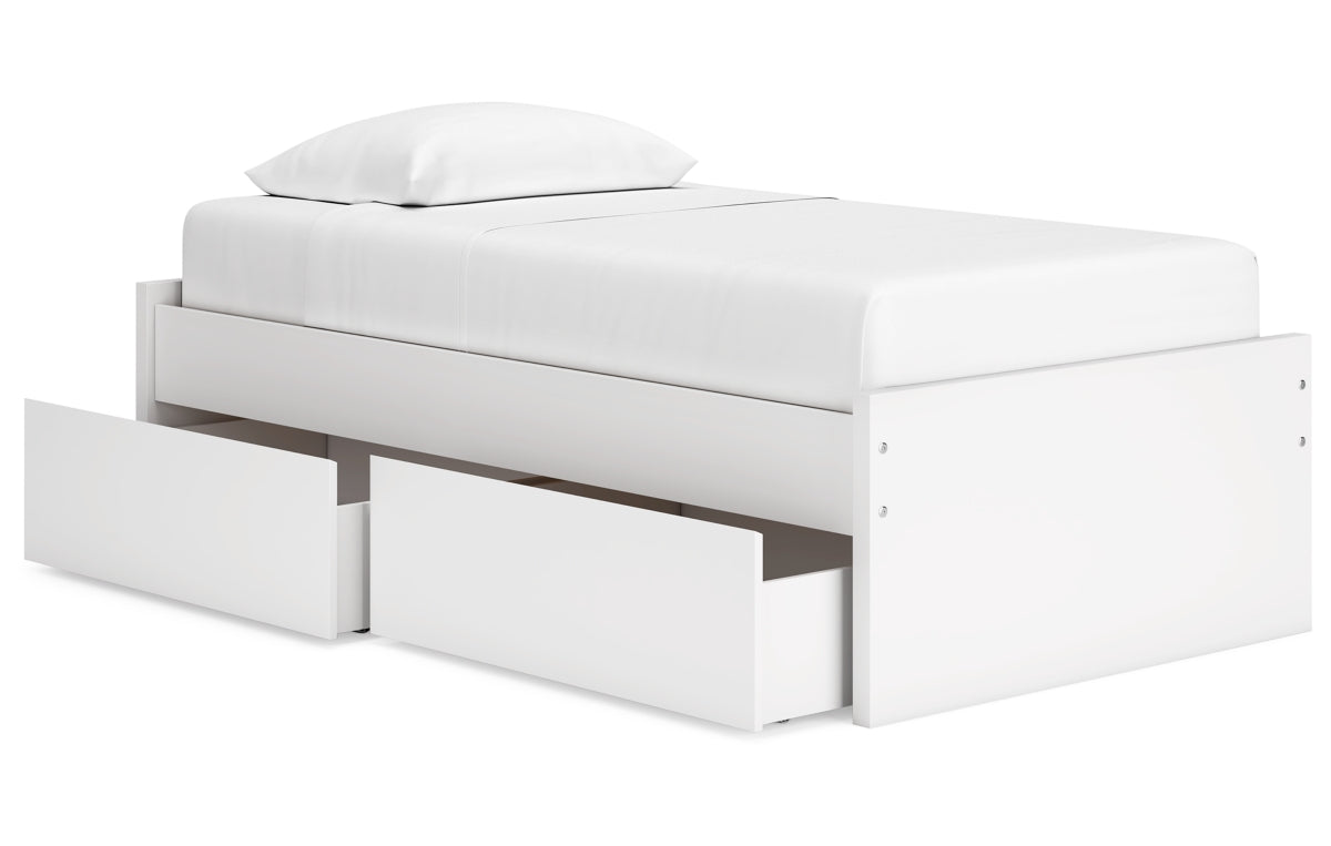 Onita Twin Platform Bed with 1 Side Storage