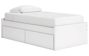 Onita Twin Platform Bed with 1 Side Storage