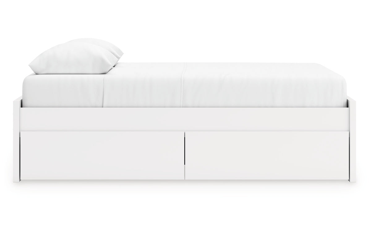 Onita Queen Platform Bed with 1 Side Storage