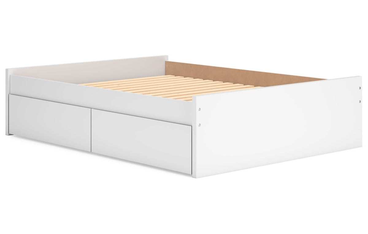 Onita Queen Platform Bed with 2 Side Storage