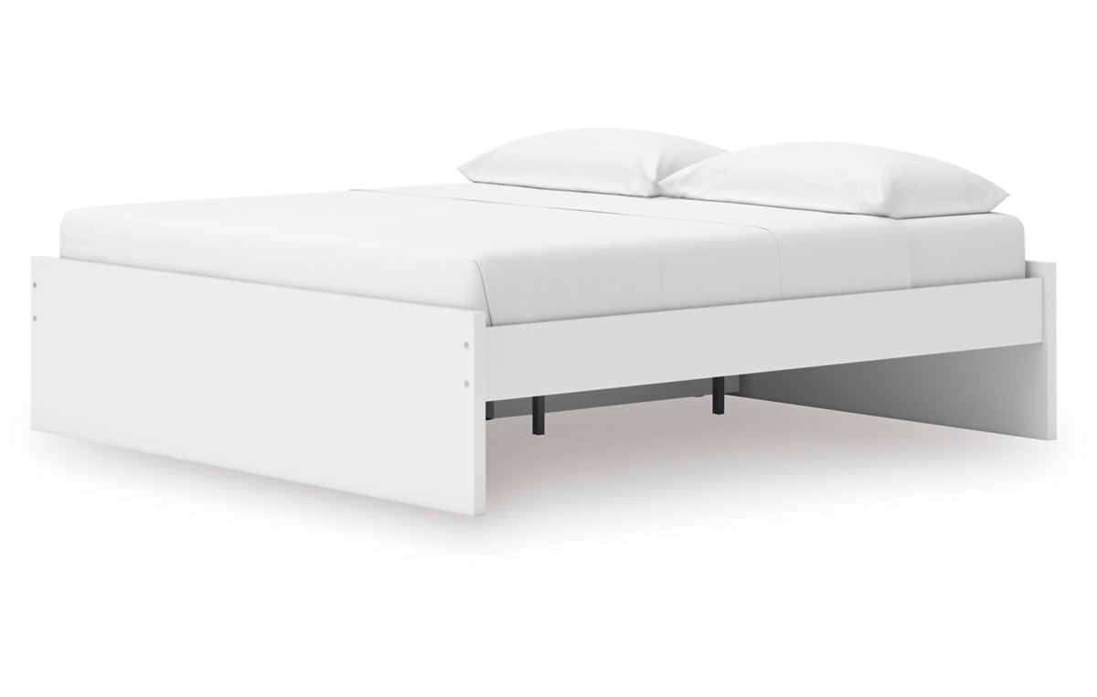 Onita King Platform Bed with 1 Side Storage