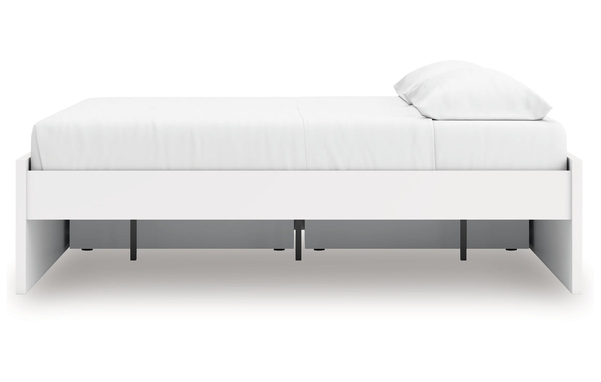 Onita King Platform Bed with 1 Side Storage